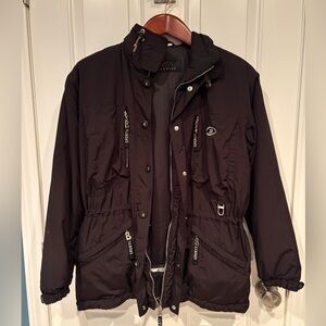 Vintage Bogner Black Ski Jacket, size 12.